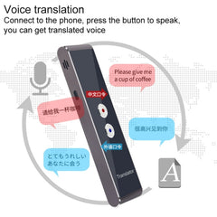 T8 Pocket Language Translator Voice 30 Languages Two Way Real Time Intercom Portable Translator For Personal Learning Travelling