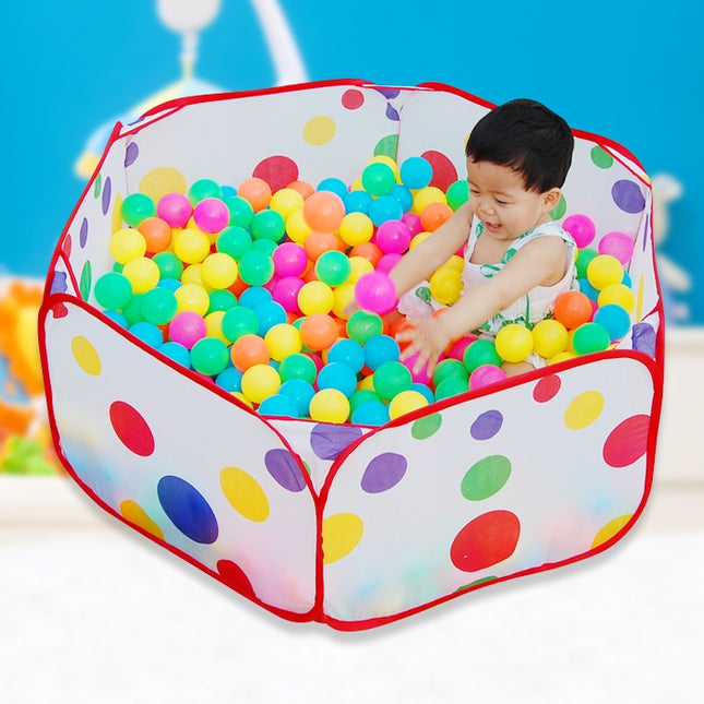 3pc Foldable Toy Tent Colorful Balls Ball Pool Game for Kids Children, Foldable Toy Tent