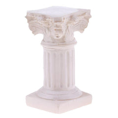 For Garden Diorama Yard Scenery Decor Resin Roman Column Pillar Model, Roman Column