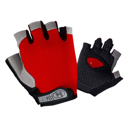 Summer Men Women Fitness Gloves Gym Weight Lifting Cycling Yoga Training Thin Breathable Antiskid Half Finger Gloves, S, XL, M, L