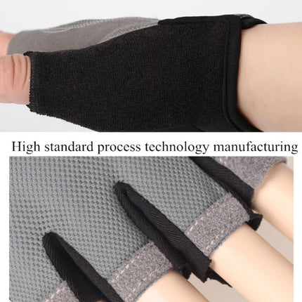 Summer Men Women Fitness Gloves Gym Weight Lifting Cycling Yoga Training Thin Breathable Antiskid Half Finger Gloves, S, XL, M, L