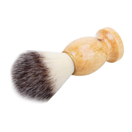 Wood Handle Hair Shaving Brush Facial Beard Cleaning Appliance Shave Salon Badger Hair Tool Razor Brush