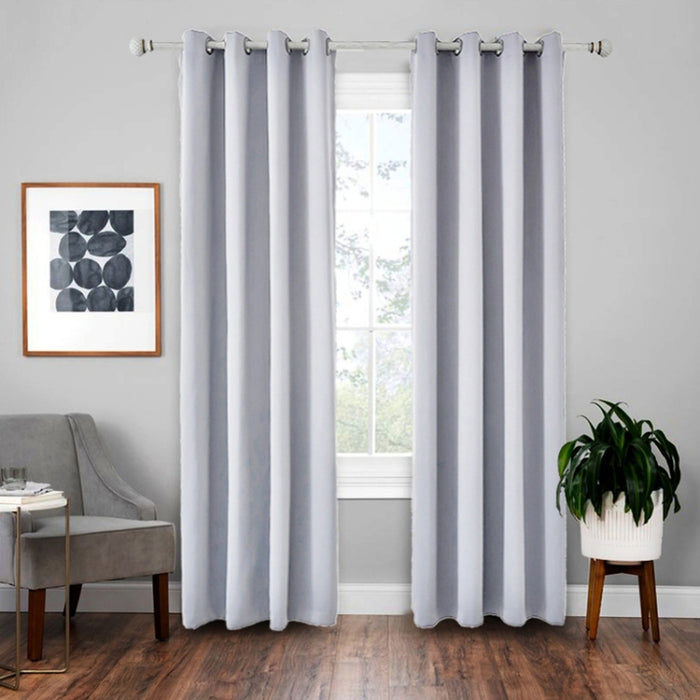 High-precision Curtain Shade Cloth Insulation Solid Curtain, 52x84（132x213）, 52x95 Inch（132x240CM）