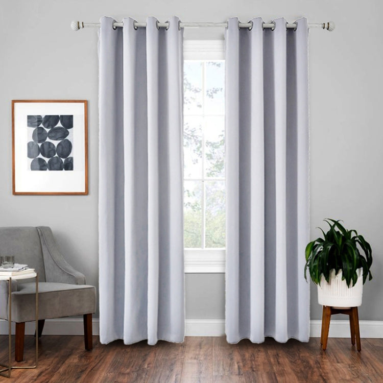 High-precision Curtain Shade Cloth Insulation Solid Curtain, 52x84（132x213）