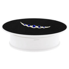 30cm 360 Degree Electric Rotating Turntable Display Stand Video Shooting Props Turntable for Photography, Load 4kg, US Plug(White + Black), 30cm (W+B), 30cm (B)