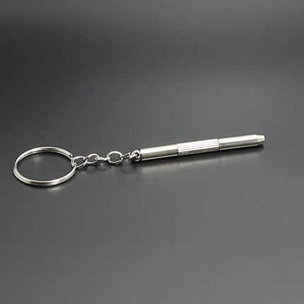 Multifunctional Keychain Repair Tool Screwdriver Portable Mini Multi Tool Key Ring, screwdriver Shape