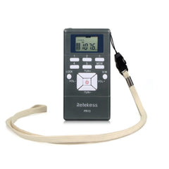 Retekess PR13 Portable FM Radio with Lanyard & Earphone