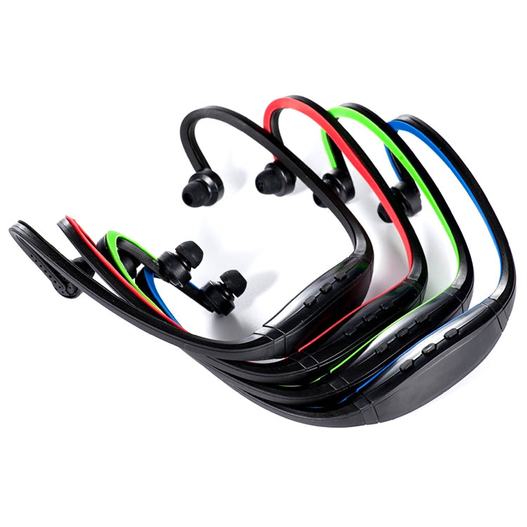 S9 Kabellose Sport-Bluetooth-Kopfhörer für iPhone Huawei XiaoMi-Telefon, unterstützt TF/SD-Karte und Mikrofon