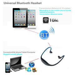 S9 Kabellose Sport-Bluetooth-Kopfhörer für iPhone Huawei XiaoMi-Telefon, unterstützt TF/SD-Karte und Mikrofon