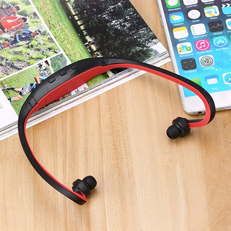 S9 Kabellose Sport-Bluetooth-Kopfhörer für iPhone Huawei XiaoMi-Telefon, unterstützt TF/SD-Karte und Mikrofon