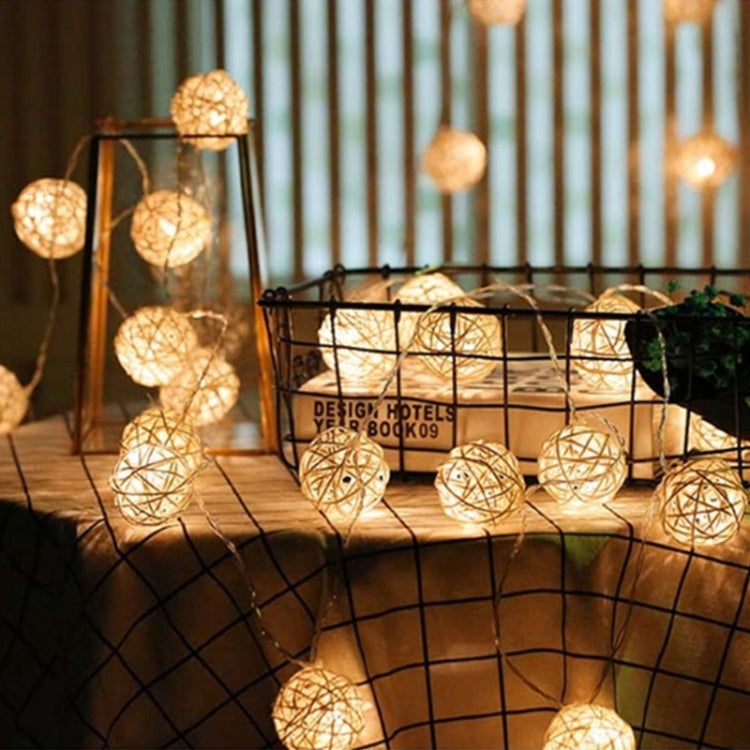 10 PCS Artificial Straw Ball For Birthday Party Wedding Christmas Home Decor