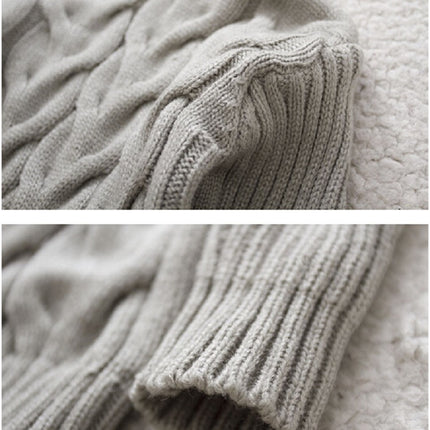 Winter Children's Thick Solid Color Knit Bottoming Turtleneck Pullover Sweater, 16 Size（90-100cm） Grey, 18 Size（100-110cm） Grey, 20Size（120cm） Grey, 22Size（130cm） Grey, 24Size（140cm） Grey, 14 Size（80-90cm） Yellow, 16 Size（90-100cm） Yellow              ...