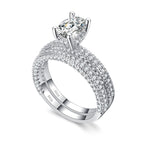 10 / Egg Shape White Gold