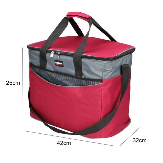 34L Large Oxford Thermal Insulation Package Picnic Portable Container Bags the Plant Package Food Insulated Bag Cooler Bags