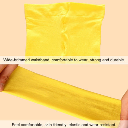 Spring Summer Baby Stockings Ballet Dance Socks Siamese Children Pantyhose High Elastic Training Girls Bottoming Socks, yellow, light purple