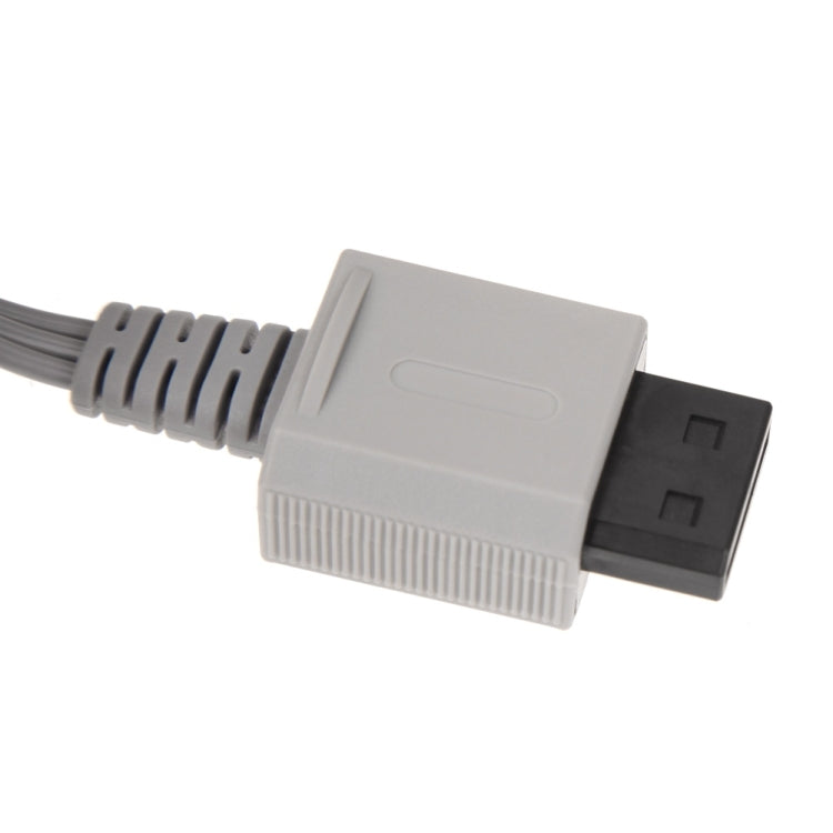 1.8m Component cable Audio Video AV Composite 3 RCA Cable for sharpest video Main 480p video output for Nintendo Wii console, For PS1 / PS2  1.8m