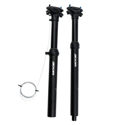 ZOOM Bicycle Wire-Controlled Hydraulic Lift Seat Tube Mountain Bike Seatpost, 31.6mm 375mm External Routing, 30.9mm 400mm Internal Routing, 31.6mm 400mm Internal Routing