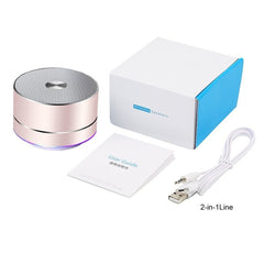 LENRUE Tragbarer kabelloser Bluetooth-Lautsprecher, Stereo-LED-Lautsprecher mit integriertem Mikrofon, MP3-Mini-Subwoofer, Smart-Säulenlautsprecher, TBD049445801A, TBD049445801B, TBD049445801C, TBD049445801D