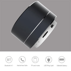 LENRUE Tragbarer kabelloser Bluetooth-Lautsprecher, Stereo-LED-Lautsprecher mit integriertem Mikrofon, MP3-Mini-Subwoofer, Smart-Säulenlautsprecher, TBD049445801A, TBD049445801B, TBD049445801C, TBD049445801D