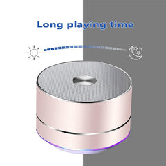 LENRUE Tragbarer kabelloser Bluetooth-Lautsprecher, Stereo-LED-Lautsprecher mit integriertem Mikrofon, MP3-Mini-Subwoofer, Smart-Säulenlautsprecher, TBD049445801A, TBD049445801B, TBD049445801C, TBD049445801D