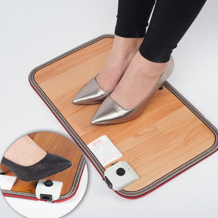 50x30cm Feet Warmer Electric Artifact Plug Heating Mat Office Heating Pad Warm Feet Thermostat, Warm Feet Thermostat