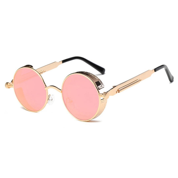 Metal Round Frame Steampunk Retro Sunglasses for Men Women, 10, 11, 12, 13, 14, 2, 3, 4, 5, 6, 7, 9