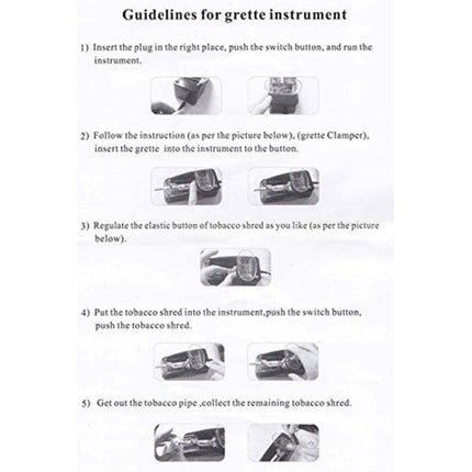 Electric Easy Automatic Cigarette Rolling Machine Tobacco Injector Maker Roller, 8mm, US Plug, EU Plug