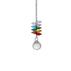 Crystal Pendant DIY Pendant Home Decoration Wedding Decoration Bead Curtain Car Decoration, 20# Lighting Ball Pendant, Multi-faced Bead Pendant, Horse Eye Pendant
