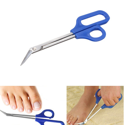 Long Reach Easy Grip Toe Nail Toenail Scissor Trimmer