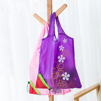 Creative Strawberry Shopping Reusable Folding Reusable Grocery Shopping Bag