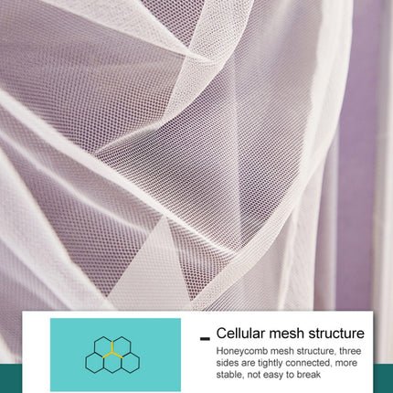 Household Free Installation Thickened Encryption Dustproof Mosquito Net, 120x200 cm Full Bottom, 150x200 cm Full Bottom, 180x200 cm Full Bottom, 180x220 cm Full Bottom, 200x220 cm Full Bottom, 120x200 cm Bed Back