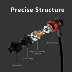 Super Bass Stereo Earphone with Microphone for Samsung / Xiaomi Mobile Phone