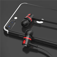 Super Bass Stereo Earphone with Microphone for Samsung / Xiaomi Mobile Phone