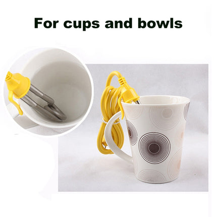 MJ-R4 Elektrisches Warmwasserbereiterelement Mini-Boiler Heißwasser-Eintauchgerät Reisegebrauch 600W, MJ-R4