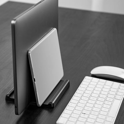 Vaydeer SZ2S01 Notebook Vertical Stand Computer Stand Bracket Desktop Storage Shelf, Vertical Stand