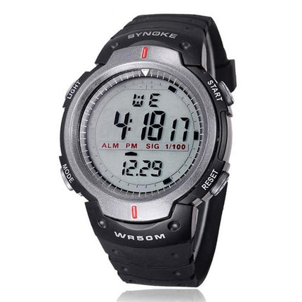 SYNOKE 61576 Life Waterproof LED Sports Watch for Men