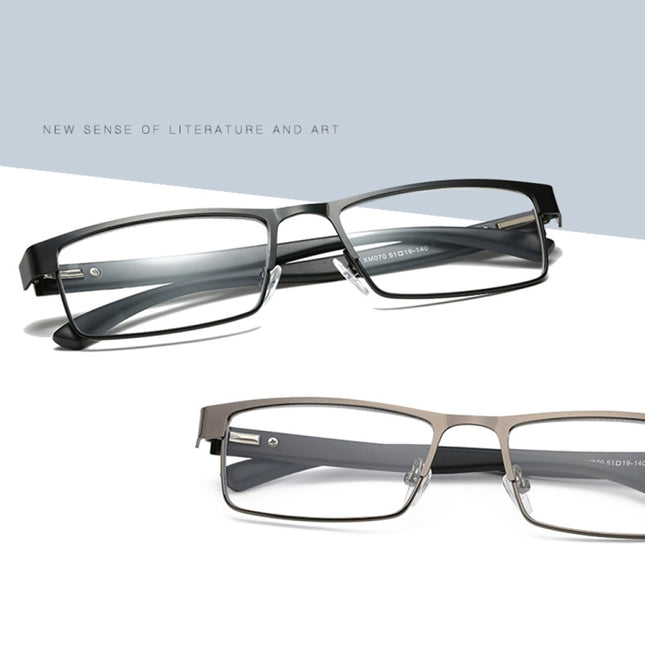 Simple Matel Frame Reading Glasses Hyperopia Eyeglasses, +1.00D, +1.50D, +2.00D, +2.50D, +3.00D, +3.50D, +4.00D