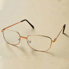 Full Metal Frame Resin Lenses Presbyopic Glasses Reading Glasses, +1.00D, +1.50D, +2.00D, +2.50D, +3.00D, +3.50D, +4.00D