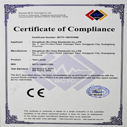 Multimeter Test Pen Test Probe Long and Thin Tip Probe Banana Jack Pin Auto Car Repair Accessories Tool, 30V