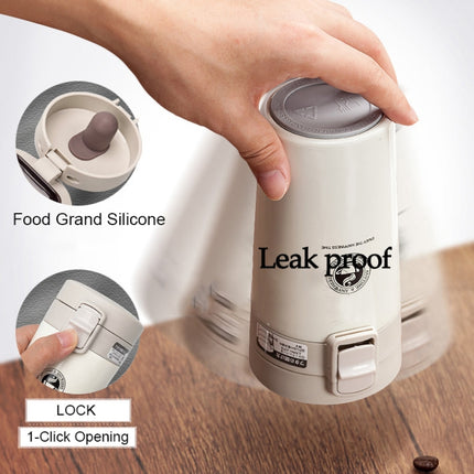 Double Wall Stainless Steel Vacuum Flasks 380ml Car Thermo Cup Coffee Tea Travel Mug Thermol Bottle, 380ml