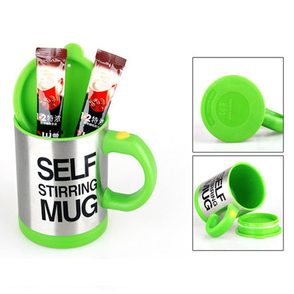 400ml Mugs Automatic Electric Self Stirring Mug Cup Coffee Milk Mixing Mug Smart Stainless Steel Juice Mix Cup Drinkware