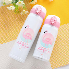 Bouncing Vacuum Flask Mug Travel Stainless Steel Thermos Cup, 350ml, 500ml