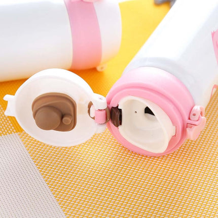 Bouncing Vacuum Flask Mug Travel Stainless Steel Thermos Cup, 350ml, 500ml