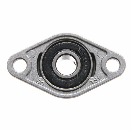 2pcs Diamond Bearing Housing Zinc Alloy Miniature Housing Bearing 3D Printer Accessories Universal, KFL08 (inner diameter 8), KFL000 (inner diameter 10), KFL001 (inner diameter 12)