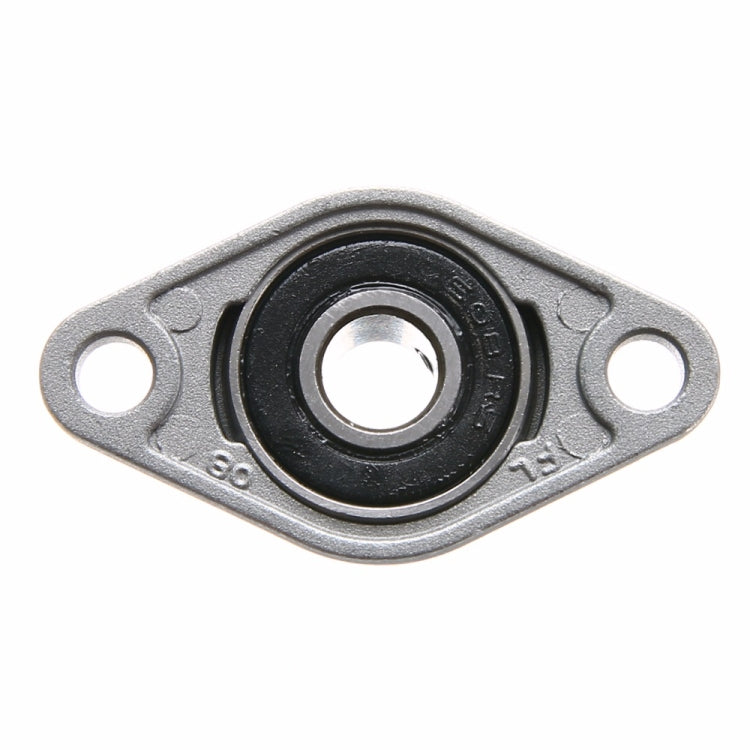 2 PCS  Diamond KFL-08 000 001 Bearing Housing Zinc Alloy Miniature Housing Bearing 3D Printer Accessories Universal, KFL001 (inner diameter 12)