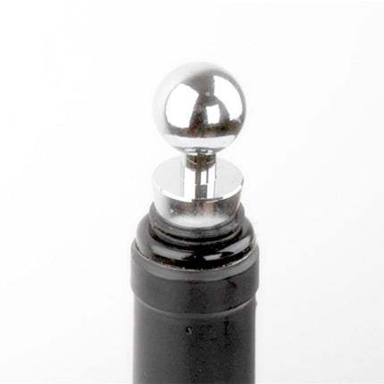 2 PCS Reusable Vacuum Sealed Red Wine Bottle Stopper, Round Shape