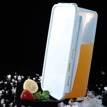 Household Silicone Ice Box With Lid Ice Cube Mold Refrigerator Ice Lattice Quick Freezer Random Color Delivery, 64 Grid, 96 Grid, 128 Grid