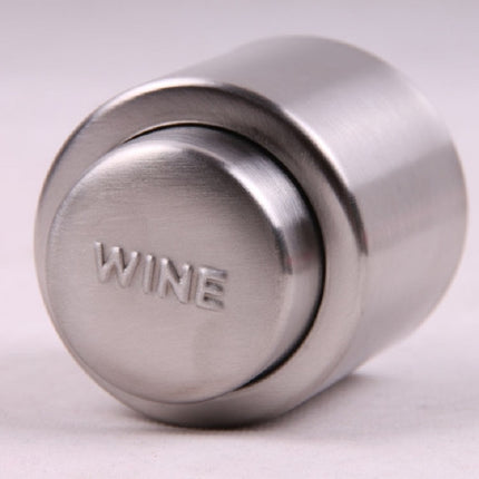 Push Stainless Steel Red Wine Stopper Champagne Stopper, Red Wine Stopper, Wordless Wine Stopper, Champagne Stopper, Wordless Champagne Stopper