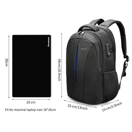 Waterproof 15.6-inch Laptop Backpack Anti-theft Business Travel Backpack School Bag
