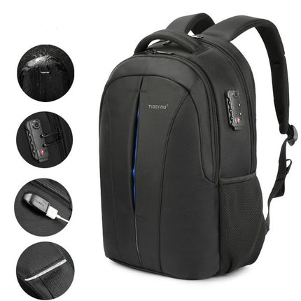 Waterproof 15.6-inch Laptop Backpack Anti-theft Business Travel Backpack School Bag
